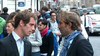 Richard Gasquet et Julien Benneteau à LElysée le 17 septembre 2012 Londres 2012 [upl. by Ettenuj]