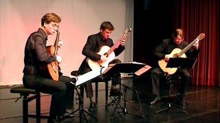 Munich Guitar Trio plays Baiao de Gude P Bellinatti [upl. by Nnaeus]