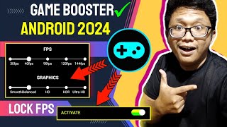 Game Booster Terbaik Untuk Semua Android Terbaru 2024  Bisa Lock FPS [upl. by Nylknarf]