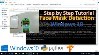 Step by step Face Mask Detector in Windows [upl. by Lenuahs]