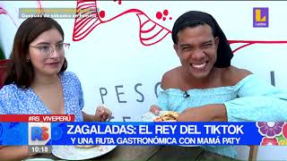 Zagaladas el rey del TikTok y una ruta gastronómica junto a la quotMamá Patyquot [upl. by Convery936]