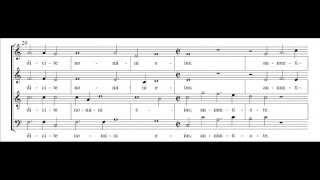 Hans Leo Hassler  Cantate domino score [upl. by Klemperer]