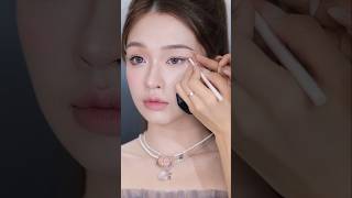 doll eyes makeup tutorial 😍🤍 shorts viralvideo makeup tutorial [upl. by Benis]