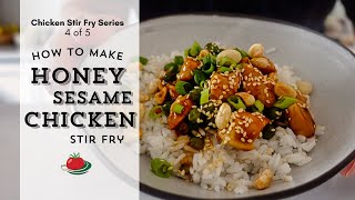 Honey Sesame Chicken Stir Fry Flavorful and Easy Recipe [upl. by Yecies]