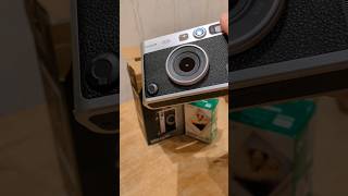 Unboxing the Instax Mini Evo  hybrid instant camera [upl. by Nuhsyar]