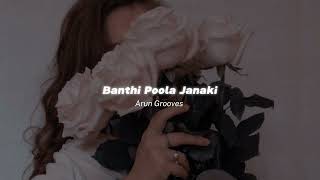 Banthi Poola Janaki  slowedreverb   Baadshah [upl. by Eelessej912]