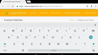 How to add a custom patch in Lucky Patcher from the site lpzip [upl. by Kahl]