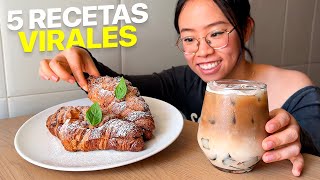 24 HORAS Probando Recetas Virales [upl. by Pelagi]