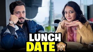 First Ever Lunch Date with your Bhabhi🙈Gari bhi dikha di Gifts bhi dy diye🎁 [upl. by Kaslik269]