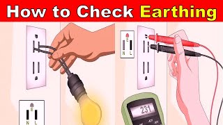 How to check Earthing is Proper or Not in Home TheElectricalGuy [upl. by Agnizn]