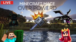 TESTING MACE LIVE one shot warden AZ GAMING minecraft live live [upl. by Annaehs]