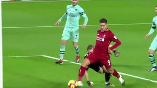 Roberto Firmino HatTrick VS Arsenal • EPL [upl. by Delanos]