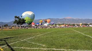 Wings of Blue Labor Day Lift Off 2024 Colorado Springs Colorado [upl. by Rees818]