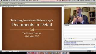 Documents in Detail Monroe Doctrine [upl. by Ynaittirb]