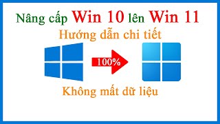 Hướng dẫn cách nâng cấp Win 10 lên Win 11 mới nhất không mất dữ liệu [upl. by Ahseinad]