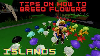 How to BREED FLOWERS  TIPS  Islands  Roblox [upl. by Uon449]