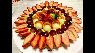 Crostata di frutta Ricetta Facile e Buona  Fruit Tart Easy and Good Recipe [upl. by Airdnahs742]