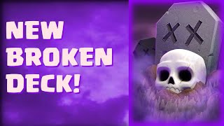 NEW GRAVEYARD DECK is TAKING OVER CLASH ROYALE [upl. by Santana]