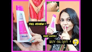 V WASH Feminine Hygiene Wash HONEST REVIEW Hindi How to useखुजलीजलन और संक्रमण से बचाये वी वाश [upl. by Geldens623]