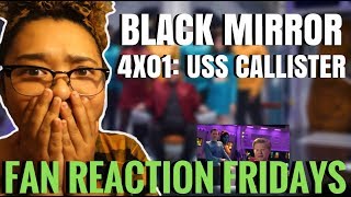 Black Mirror Season 4 Episode 1 quotUSS Callisterquot Reaction amp Review  Fan Reaction Fridays [upl. by Elwyn46]