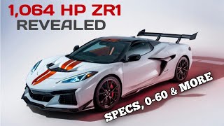 2025 C8 Corvette ZR1 Reveal Specs and 060 [upl. by Eaner818]