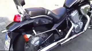 Honda Shadow VT600 Exhaust Modification [upl. by Notelrahc]