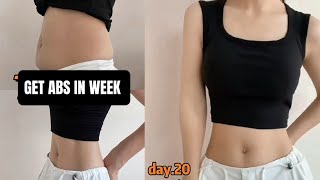 Top Waist  Abs Exercise  Do this Exercise for 7 Day  Reduce 4cm waistline Lose Weight Full Body [upl. by Ailimat922]