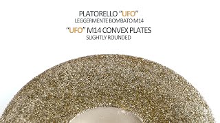 PLATORELLO “UFO” leggermente bombato M14  “UFO” M14 CONVEX PLATES slightly rounded [upl. by Kirkpatrick]