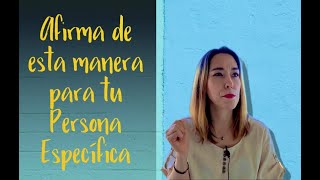 Manifiesta la VERSIÓN PERFECTA de tu persona específica 💁🏻‍♀️💁🏻‍♂️ [upl. by Amiaj]