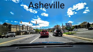 Asheville NC 2024  Driving Downtown  Tunnel Road [upl. by Turnheim]