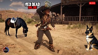 🔴Chilling in Red Dead Online amp Bounty Hunting🤠 [upl. by Aifoz71]