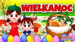 Wielkanoc dla dzieci 🐰 Kazio i Tradycje Wielkanocne Film edukacyjny dla dzieci Kamlotki [upl. by Joletta]