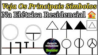 Principais Símbolos Na Elétrica Predial e Residencial [upl. by Perusse286]