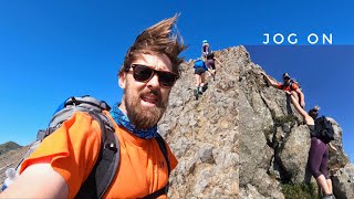 Attempting the hardest route up Snowdon  Crib Goch [upl. by Hareehahs]