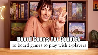 10 board games to play with 2players  Board games for couples [upl. by Magulac]