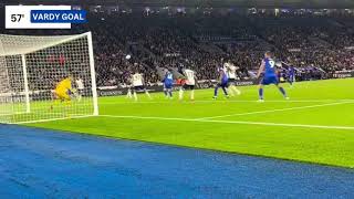 Jamie Vardy goal against Tottenham Spurs  Leicester vs Tottenham Spurs  Premier League 202425 [upl. by Ohare616]