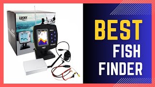 Best Wireless Fish Finder  LUCKY FF918CWLS Color Display Boat Fish Finder on Aliexpress [upl. by Ahael]