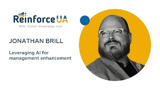 Leveraging AI for management enhancement  Jonathan Brill [upl. by Cutlor]