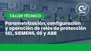 Taller técnico gratuito Parametrización configuración y operación de relés de protección ⚡ [upl. by Oicangi]