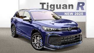 2025 VW Tiguan R  FIRST LOOK at the New Hot SUV Maybe the First RHybrid [upl. by Imaj]