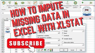 Excel XLSTAT Tutorial Imputing Missing Data [upl. by Maguire167]