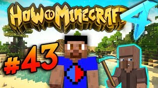 VILLAGER AUTOWHEAT FARM  HOW TO MINECRAFT S4 43 [upl. by Etteiluj]