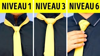 Comment Nouer Facilement une Cravate  6 Bonnes Idées [upl. by Enilorak970]