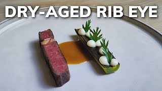 How to DRY AGE STEAK AT HOME  Easy Fine Dining Recipe [upl. by Nortad]