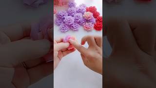 Rose Hairpin Making 🌹  Handmake Diy Hair pin  Hairaccessories youtubeshorts diy shortsvideo [upl. by Shivers]