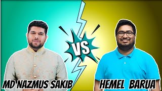 MD NAJZMUS SAKIB VS LEARN WITH HEMEL BHAI  WHO IS BEST HemelBhainazmussakib1998 hscchemistry [upl. by Brunell]