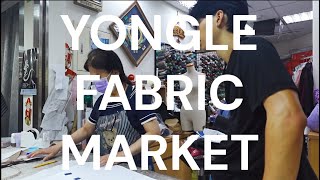 making a jacket at Yongle Fabric Market [upl. by Anaihr]