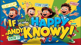 If You Are Happy And You Know  Clap Your Hands  Kids Song  Pre School Learning  Mini Explorers [upl. by Lede]