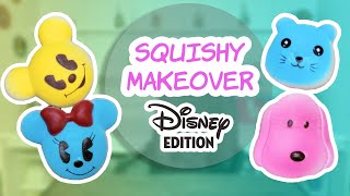 Squishy Makeover 4 Fixing Squishies Disney Squishies [upl. by Weir]