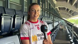 Tyrone’s Aoibhinn McHugh Says Team Are Really Looking Forward To All Ireland Intermediate Final [upl. by Seira]